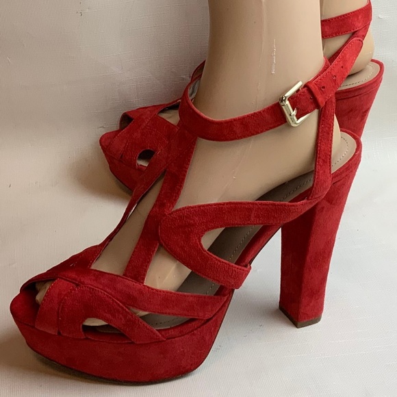 Zara Platform Sandals Size 9 - Picture 1 of 7